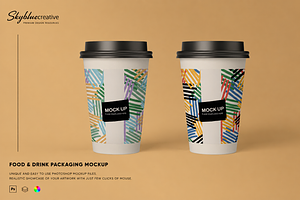 Paper Cups Mockup