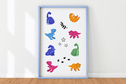 Tiny Dinosaurs - Patterns & Pages, an Animal Illustration by Cherrygeuse (Thumbnail 5 of 6)