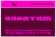 quantum font, a Font by weknow (Thumbnail 3 of 5)