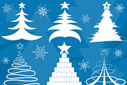 Christmas and New Year Backgrounds, a Decorative Illustration by TAlex (Thumbnail 3 of 7)