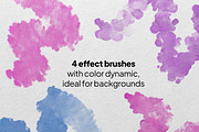 Procreate watercolor bundle, a Brush Add-On by Endete & Mazak brushes (Thumbnail 8 of 10)