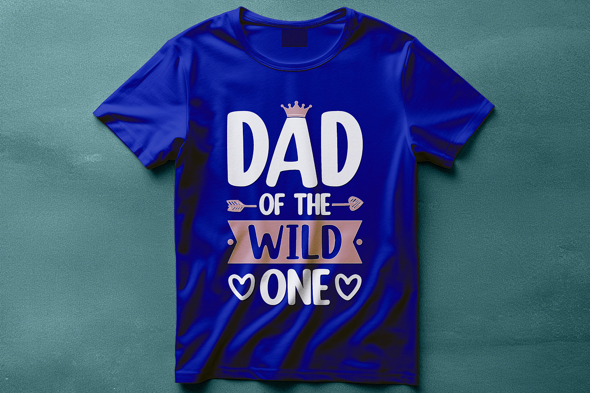 Fathers Day T Shirt Digital Design, a Graphic by Vector Portal (Photo 4 of 4)