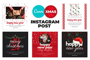 Canva Christmas New Year Instagram