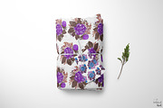 Seamless Flower Patterns Garden Pack, a Pattern Graphic by Arthitecture Home (Thumbnail 7 of 11)