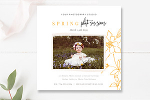 5x5 Spring Mini Session PSD