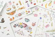 Watercolor Galore - 250+ Elements, a Decorative Illustration by Rawberry Strubarb Ink. (Thumbnail 6 of 8)