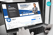 Accounting Company Services FB Cover, a Social Media Template by PSDPixel (Thumbnail 3 of 4)
