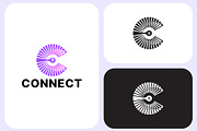 Letter C - Connect Logo Template, a Branding & Logo Template by Graplick (Thumbnail 2 of 3)