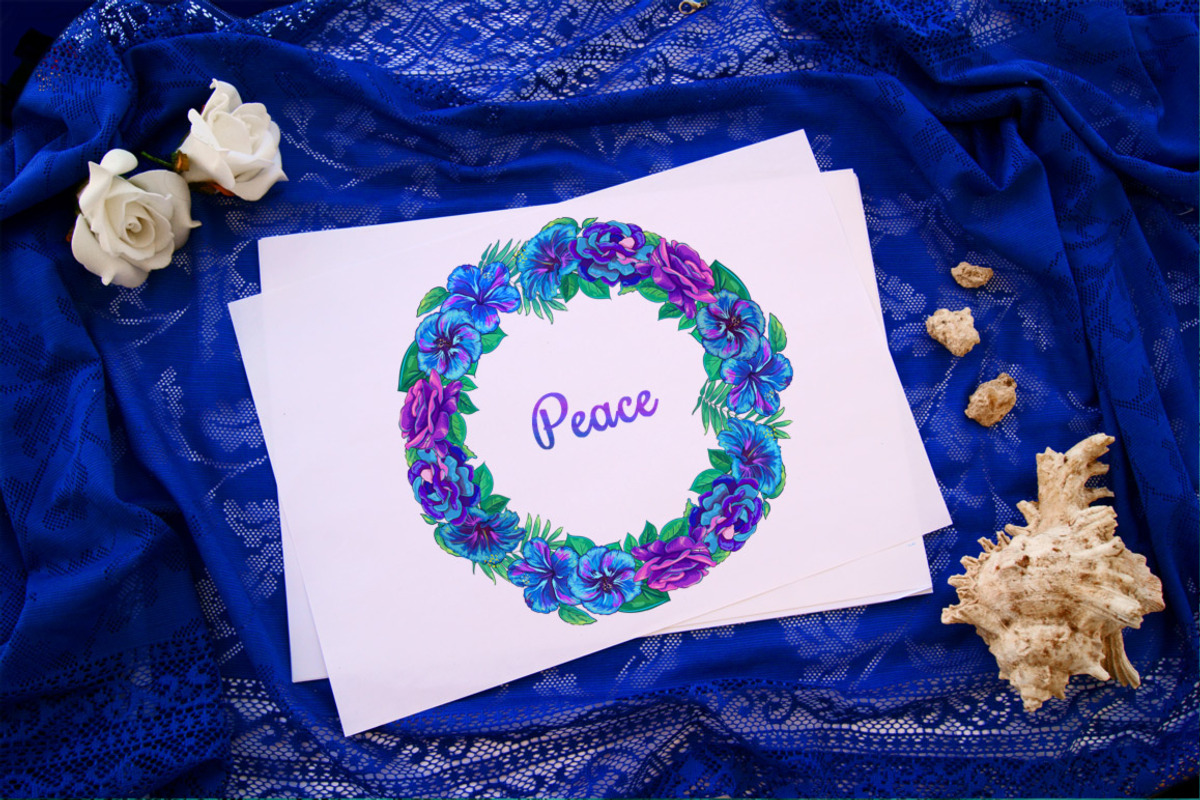 Floral Paradise Vol.2: Ornaments, a Texture Illustration by Daria Volyanskaya (Photo 4 of 8)