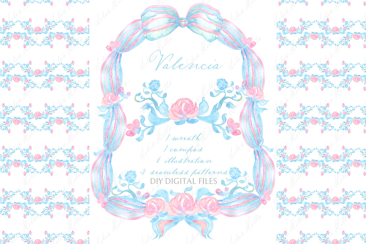 Light Blue and Pink Baby shower, an Illustration by LABFcreations (Photo 3 of 5)