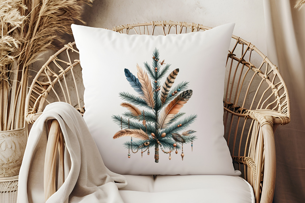 Boho Christmas Trees, an Illustration by Pixels.Craft (Photo 6 of 7)