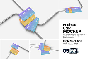 Business Card Mockup, a Product Mockup by bimockup