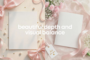 Girl Birthday Card Mockup, a Background Photo by Selenique Studio (Thumbnail 4 of 9)