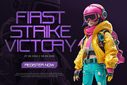 Firstime - Futuristic Display Font, a Sans Serif Font by Brand Earth (Thumbnail 6 of 9)
