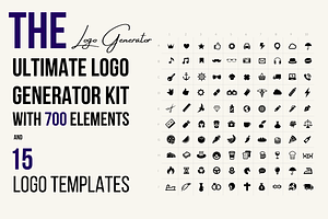 Minimal Logo Generator Kit