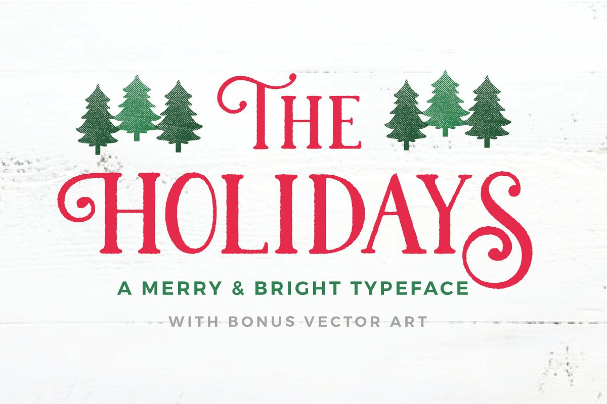 Christmas Font Bundle, a Font by Leslie Ray (Photo 2 of 9)