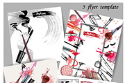 Set of grunge brush strokes., a Texture Graphic by Gulnara Khadeeva (Thumbnail 3 of 3)