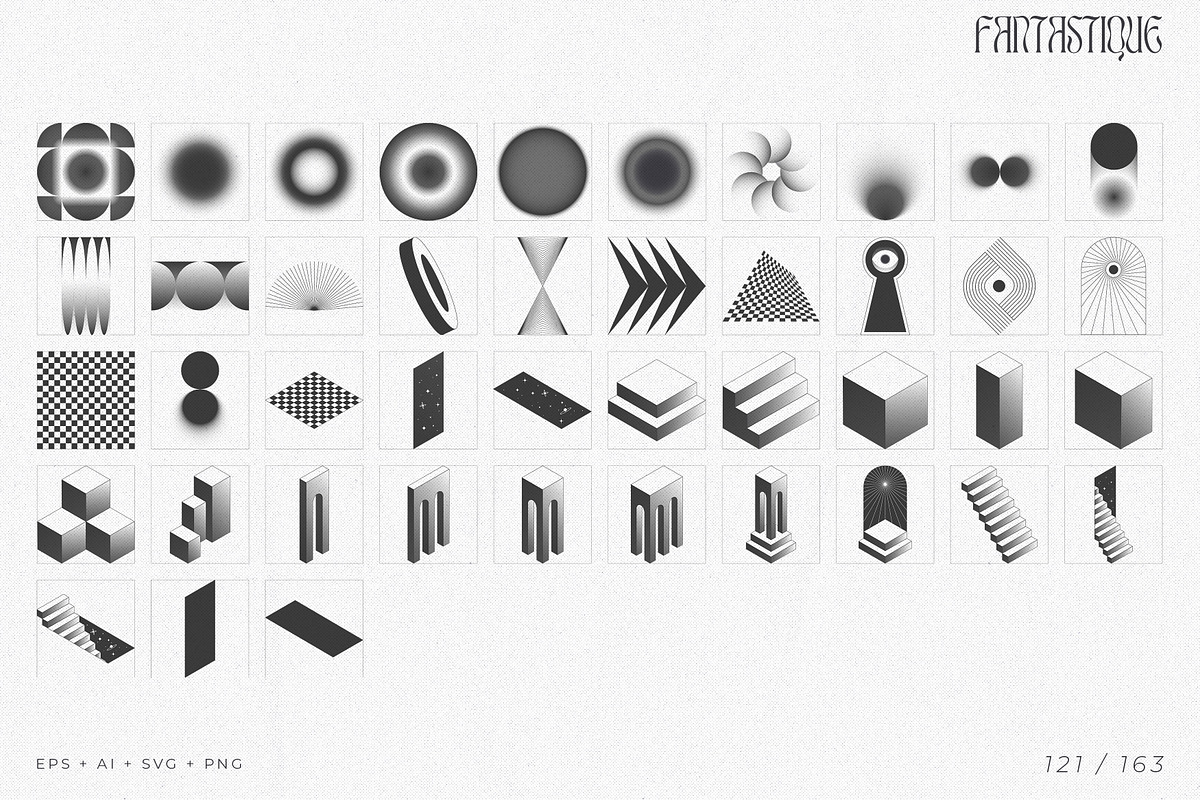 Fantastique Vector Archives, an Object Graphic by CarmineType (Photo 10 of 14)