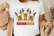 Reinbeer Christmas Tshirt, Christmas, an Illustration by CrexoraLab (Thumbnail 4 of 4)
