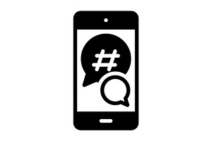 Irc communication solid icon, a Solid Icon by Creative priyanka
