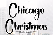 Chicago Christmas, a Handwritten Font by FreshTypeINK (Thumbnail 1 of 7)
