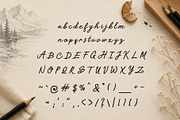 Drafthouse - Handdrawn Pencil Script, a Script Font by HipFonts (Thumbnail 6 of 13)