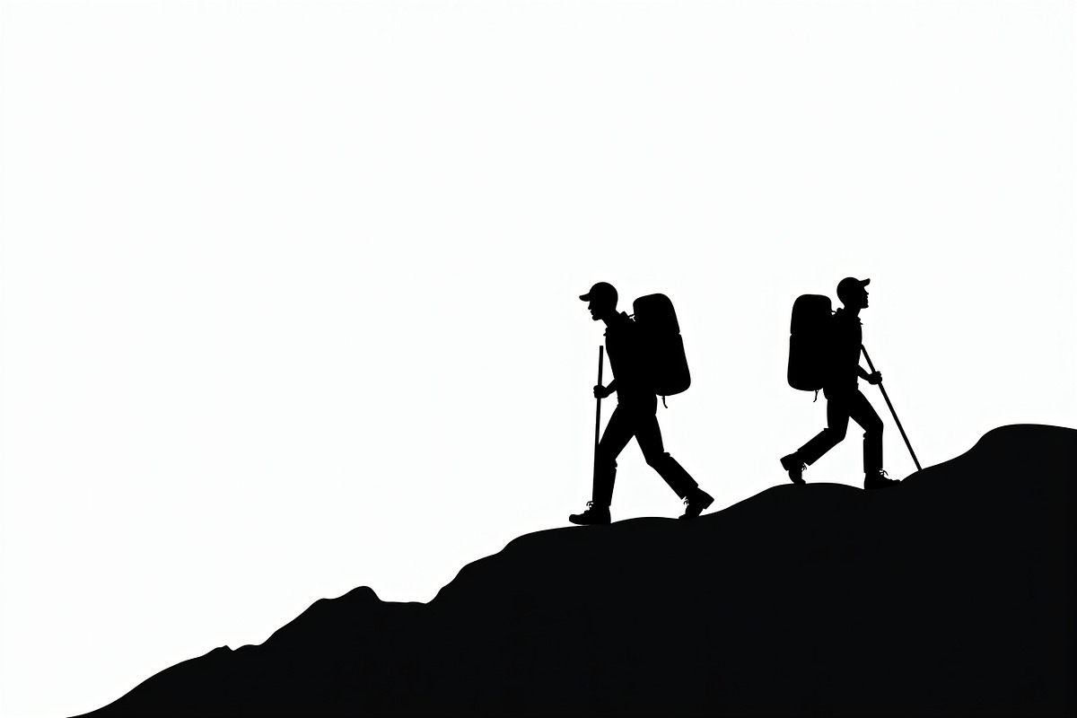 Adventure Trekking Vector Pack, an Illustration by musafir_fashion (Photo 10 of 21)