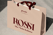 RATHER RISQUE - Ligature Serif Font, a Serif Font by SilverStag Type Foundry (Thumbnail 6 of 27)