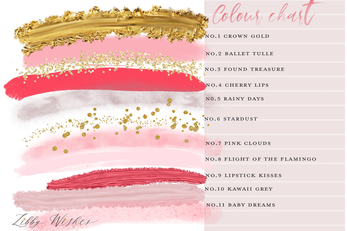 Brush strokes- Love letter, an Object Graphic by Libby Wishes (Photo 3 of 3)