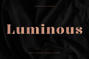 Luminous Luxury Serif Font, a Serif Font by Wencory (Thumbnail 1 of 4)