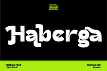 Haberga - Sans Serif Display Font