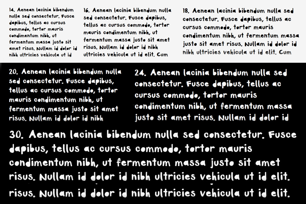 Art Plot Bold Hand Drawn Font preview 3