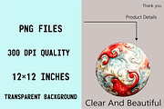 Whimsical Summer Beach Ball Clipart, an Illustration by SVGArt (Thumbnail 4 of 9)