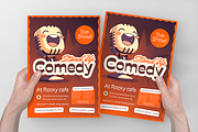 Stand Up Comedy Show Flyer, a Flyer Template by Annora Studio (Thumbnail 6 of 6)