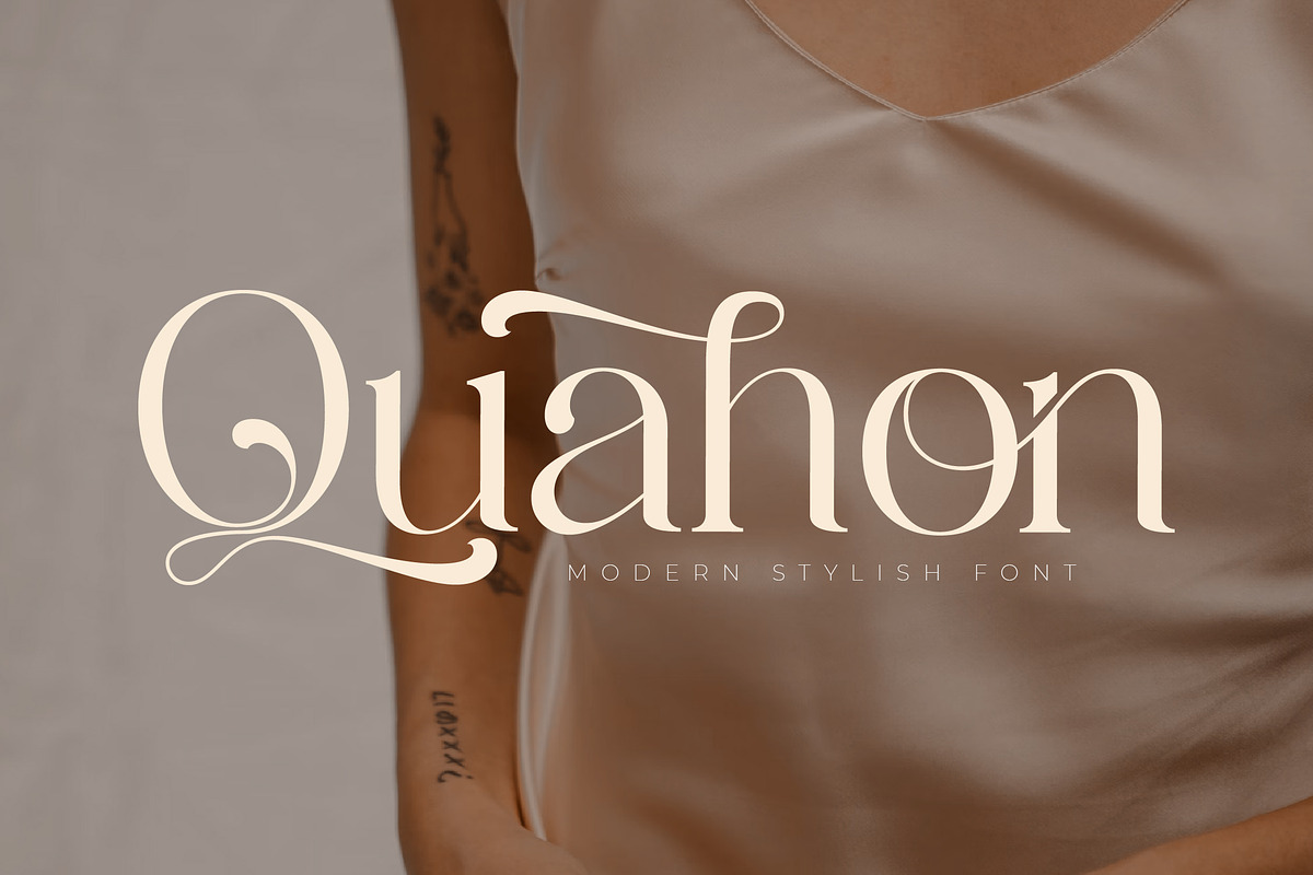 Quahon Modern Stylish Font, a Script Font by Storytype Studio (Photo 1 of 15)