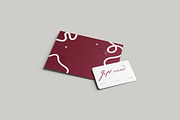 Clean Gift Card Mockup, an Advertising Mockup by Gatamotion (Thumbnail 4 of 5)