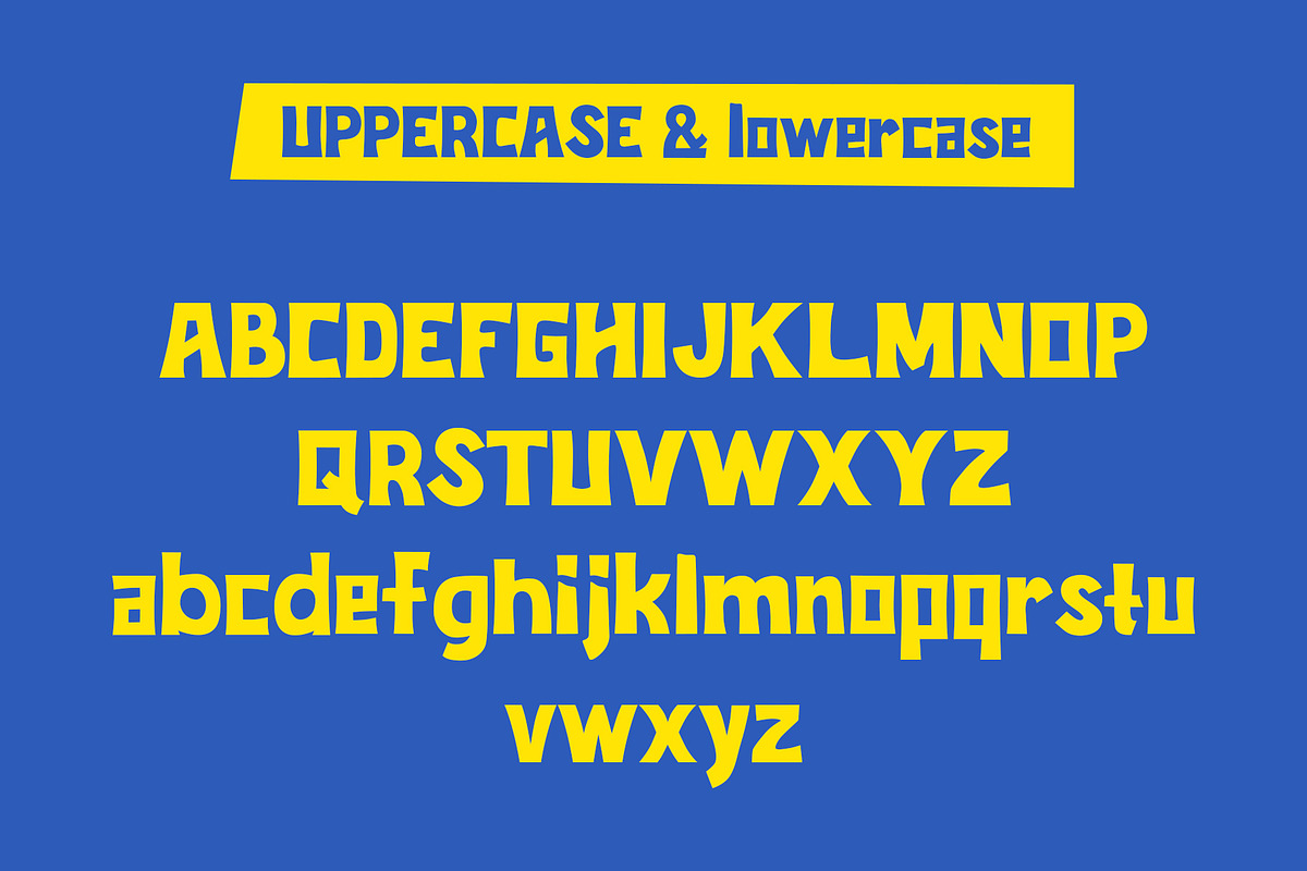 Balok Display Font, a Sans Serif Font by Pokal Studio (Photo 4 of 9)