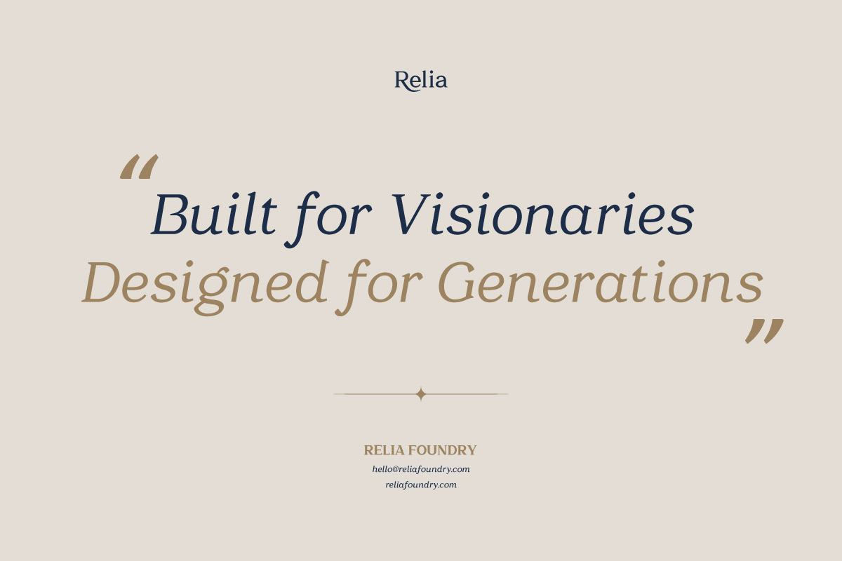 Qavena Arc - Residential Serif Font, a Serif Font by productype1 (Photo 3 of 12)