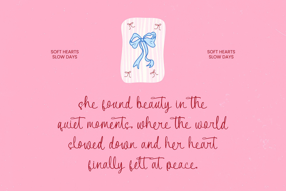 Sweet Fruity Aesthetic Handwritten, a Script Font by Letterena Studios Script (Photo 3 of 10)