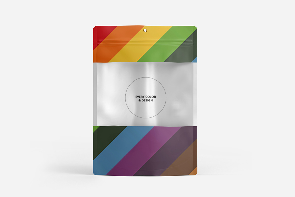 Plastic Window Bag Mockup Set, a Packaging Mockup by creatsy2 (Photo 4 of 7)
