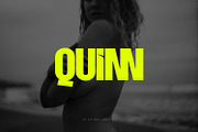 Quinn Display Typeface, a Sans Serif Font by Foxtype (Thumbnail 1 of 9)