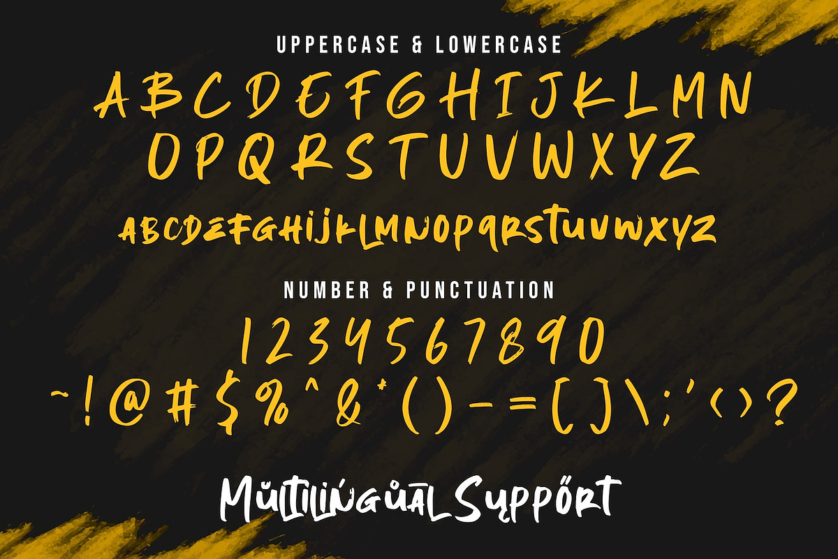 Theory Display - Textured Brush Font, a Handwritten Font by StringLabs (Photo 8 of 8)