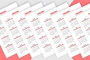 2023-2024-2025-2026-2027 Calendar, a Stationery Template by MNT-Creator (Thumbnail 3 of 3)