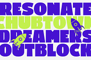 Bloxie Bold Display Font, a Sans Serif Font by Letterhend Studio (Thumbnail 2 of 12)