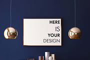 Mockup poster with a dining table, a Print Template by FilL239 (Thumbnail 7 of 18)