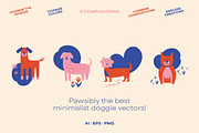 Modern Dog Illustration Set, an Animal Illustration by Sarah Baker (Thumbnail 3 of 7)
