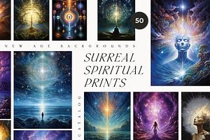 SURREAL PRINTS BUNDLE 7 In 1