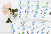 Bellflower Watercolor Wedding Suite, a Stationery Template by Love Design (Thumbnail 11 of 15)