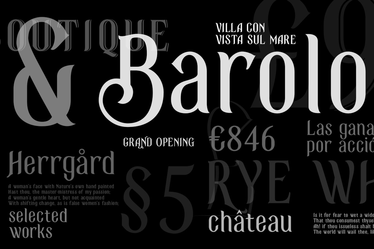 Black Spot Vintage Display Font, a Serif Font by vatesdesign (Photo 2 of 9)