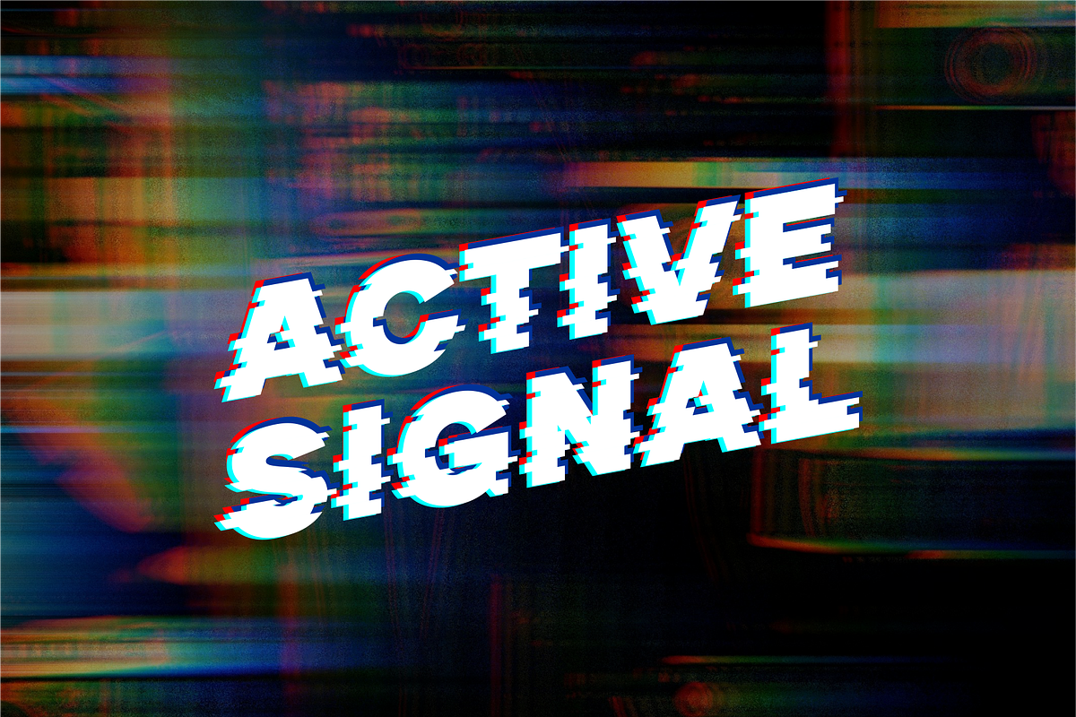 GLTCH - Glitch Typeface font, a Font by Vroz Studio (Photo 5 of 6)